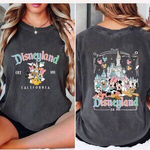 Disneyland California T Shirt, Disneyland Est. 1955 Shirt 2 Sided